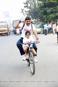 Green Ride - Cycle Ride By Miss Hyderabad Finalists