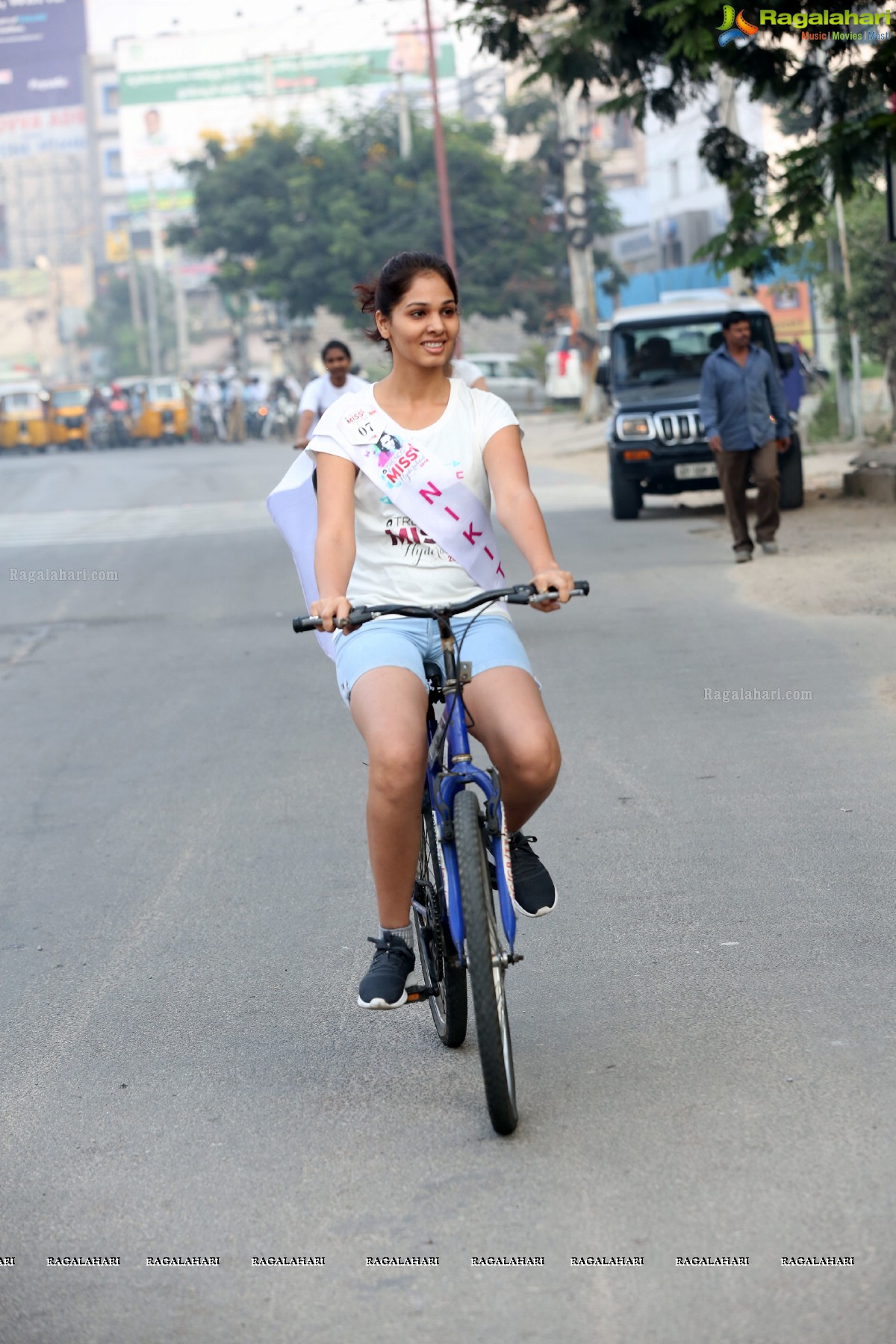 Green Ride - Cycle Ride By Miss Hyderabad Finalists to Promote Green Initiative