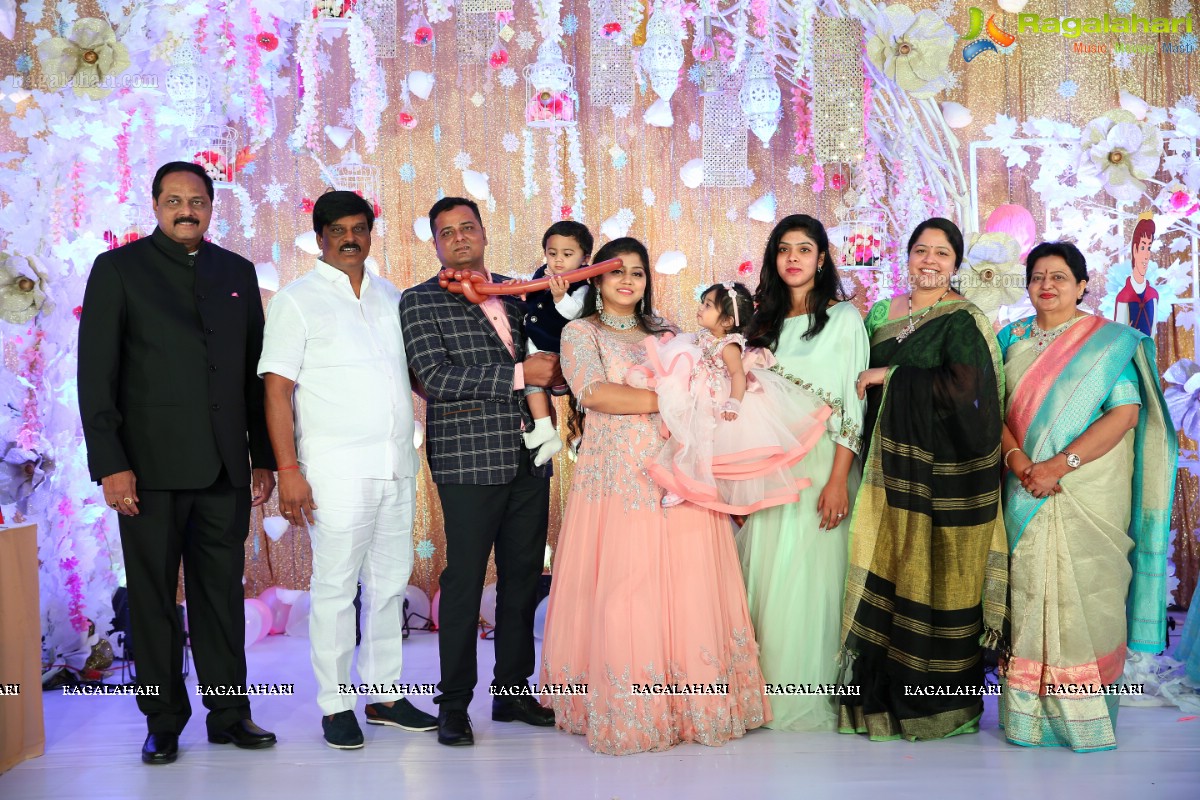 Mr. Nikhil & Mrs. Pooja's Girl-Boy Twins Vaishvi & Vidhath’s 1st Birthday Bash