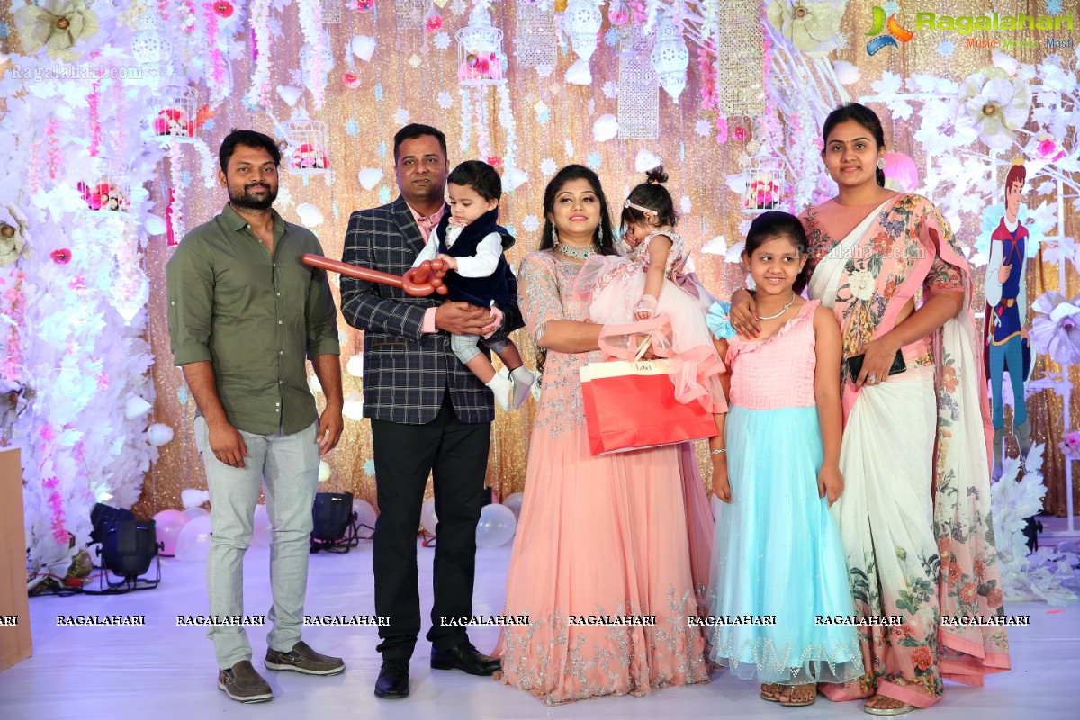 Mr. Nikhil & Mrs. Pooja's Girl-Boy Twins Vaishvi & Vidhath’s 1st Birthday Bash