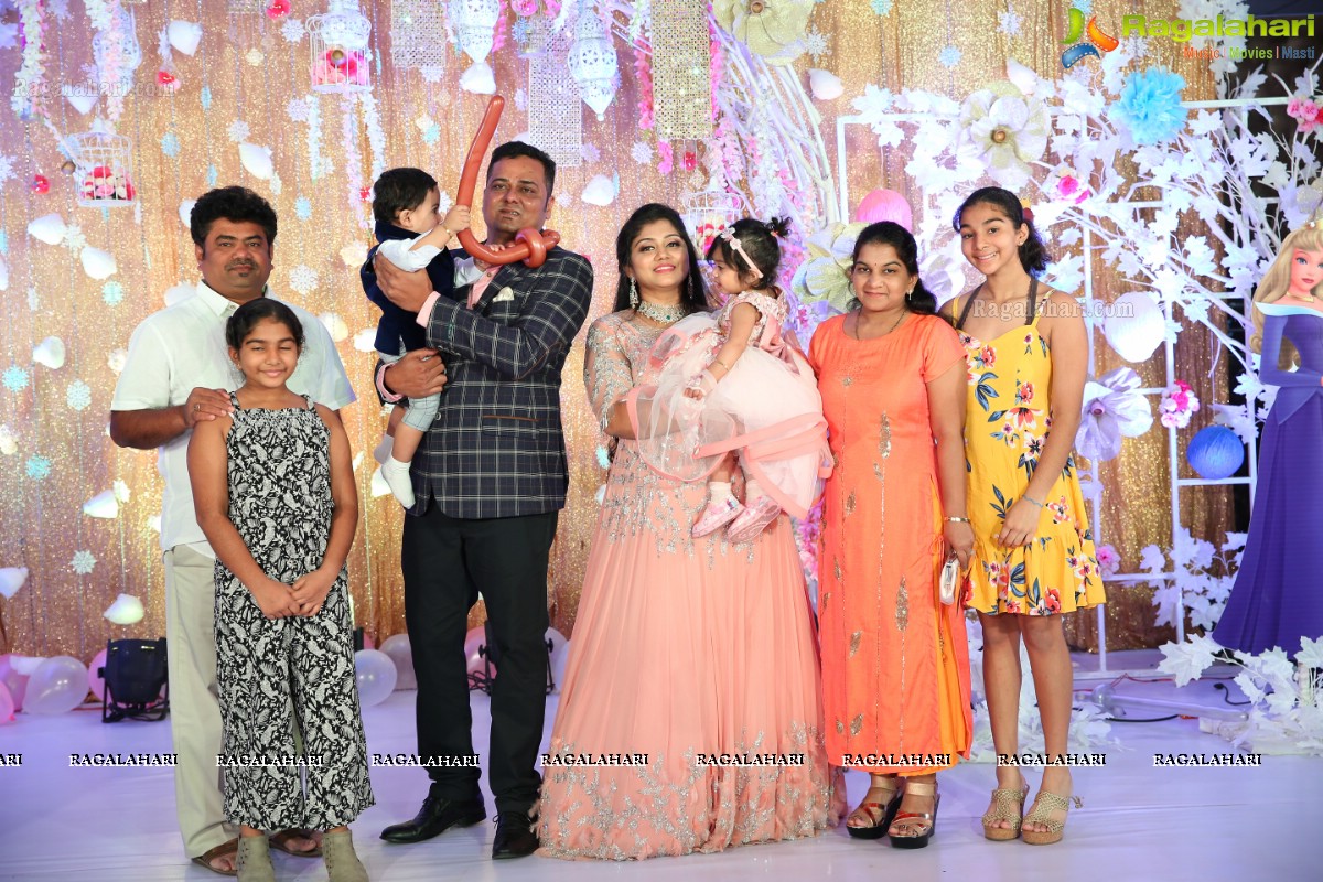 Mr. Nikhil & Mrs. Pooja's Girl-Boy Twins Vaishvi & Vidhath’s 1st Birthday Bash