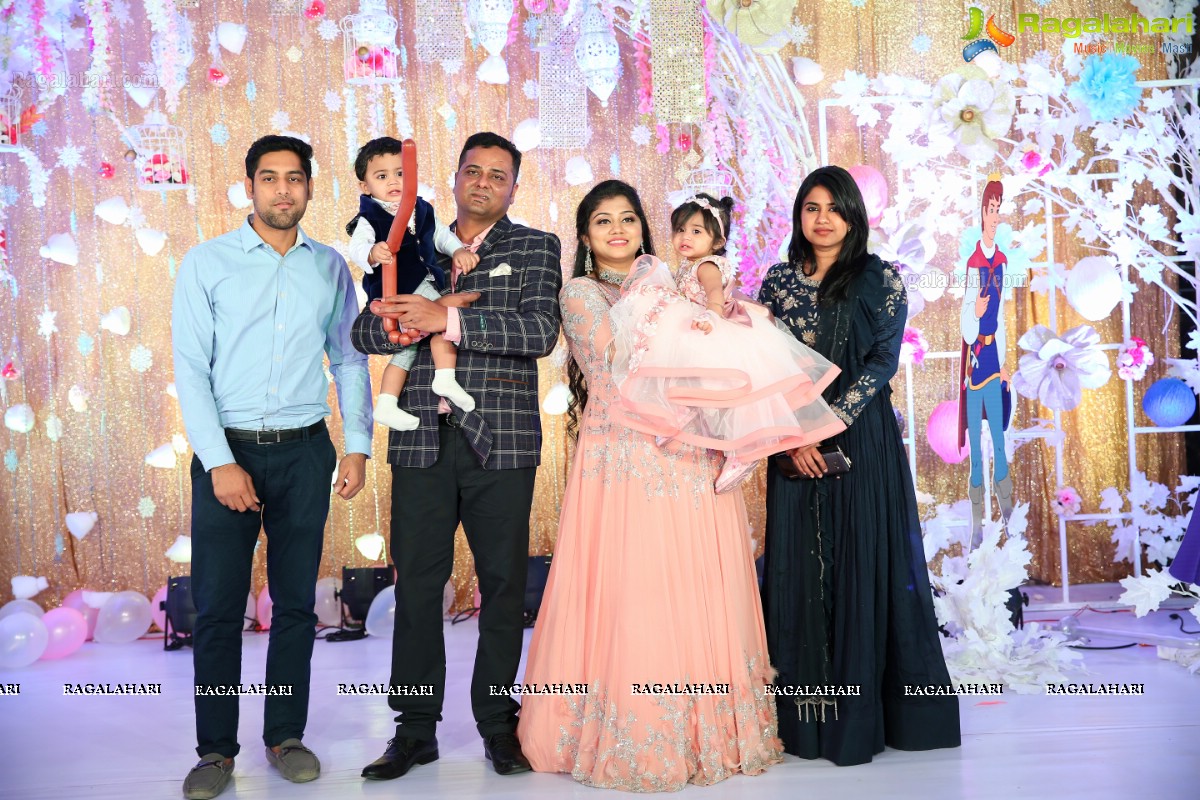 Mr. Nikhil & Mrs. Pooja's Girl-Boy Twins Vaishvi & Vidhath’s 1st Birthday Bash