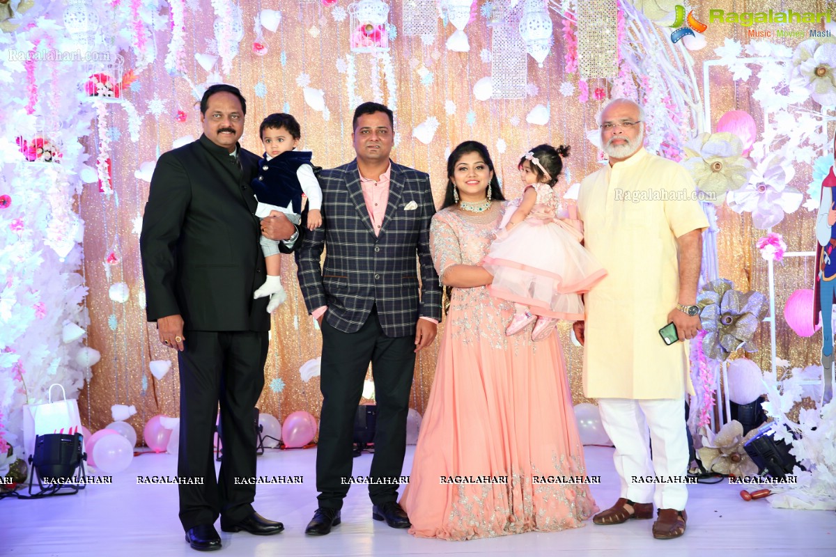 Mr. Nikhil & Mrs. Pooja's Girl-Boy Twins Vaishvi & Vidhath’s 1st Birthday Bash