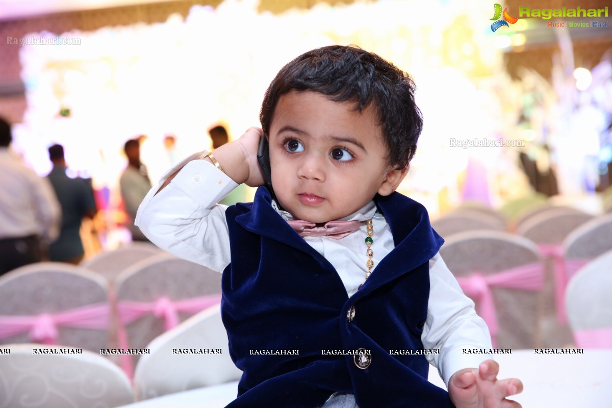 Mr. Nikhil & Mrs. Pooja's Girl-Boy Twins Vaishvi & Vidhath’s 1st Birthday Bash