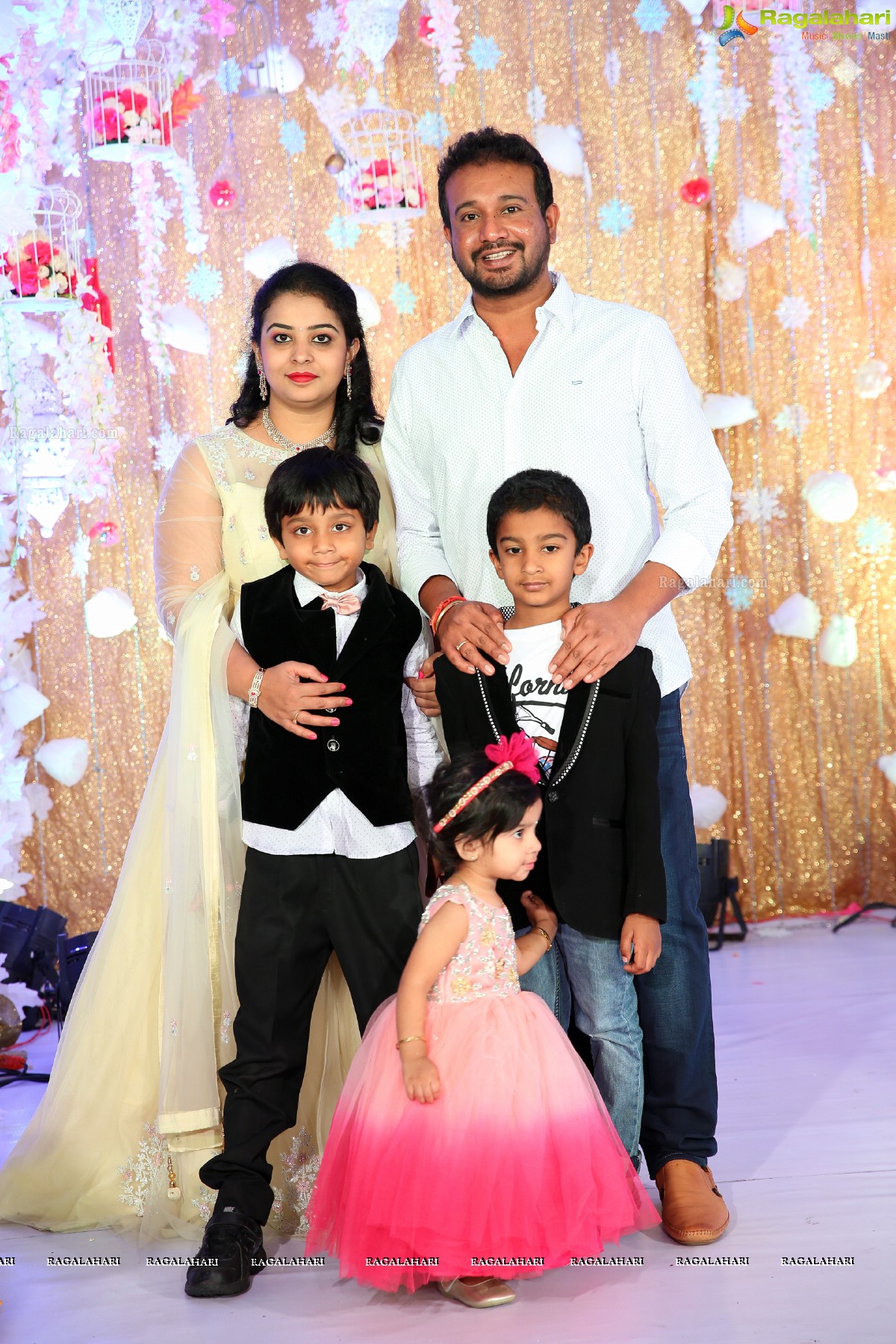 Mr. Nikhil & Mrs. Pooja's Girl-Boy Twins Vaishvi & Vidhath’s 1st Birthday Bash