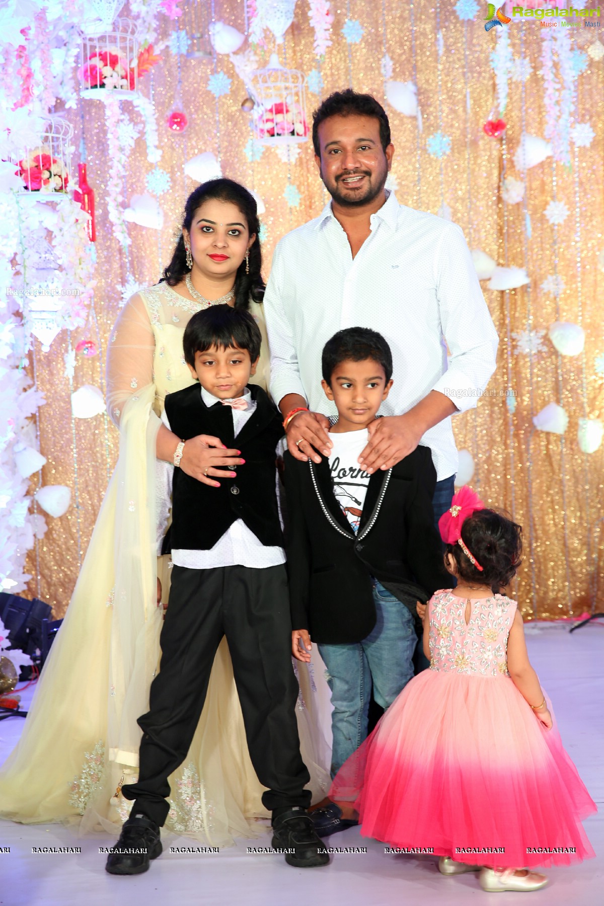 Mr. Nikhil & Mrs. Pooja's Girl-Boy Twins Vaishvi & Vidhath’s 1st Birthday Bash