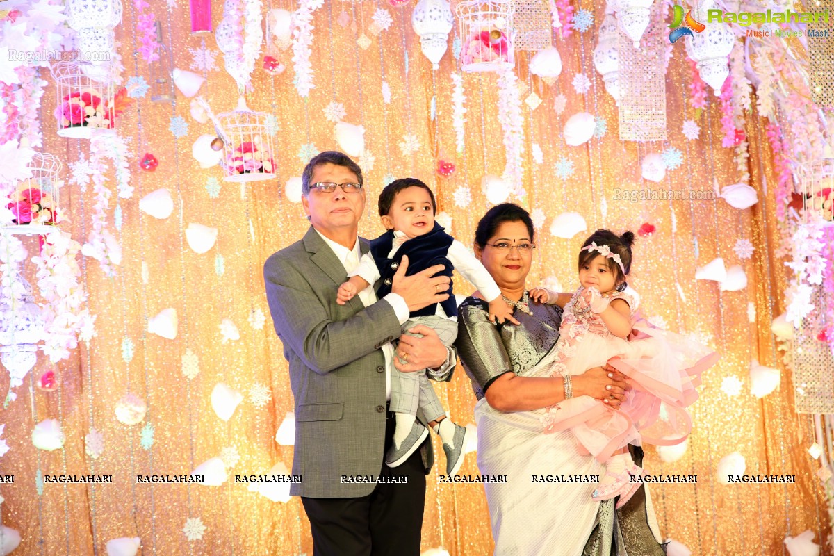 Mr. Nikhil & Mrs. Pooja's Girl-Boy Twins Vaishvi & Vidhath’s 1st Birthday Bash