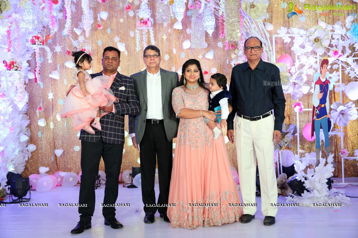 Mr. Nikhil & Mrs. Pooja's Girl-Boy Twins Vaishvi & Vidhath’s 1st Birthday Bash