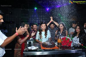 Actress Veena Vijendar Birthday Party at Hilife