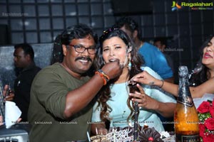 Actress Veena Vijendar Birthday Party at Hilife