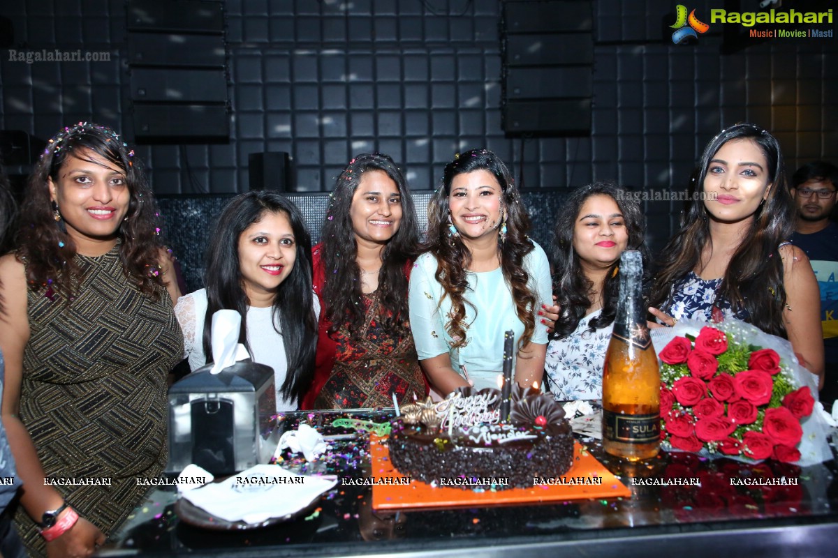 Actress Veena Vijendar Birthday Party at Hilife