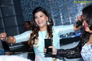 Actress Veena Vijendar Birthday Party at Hilife