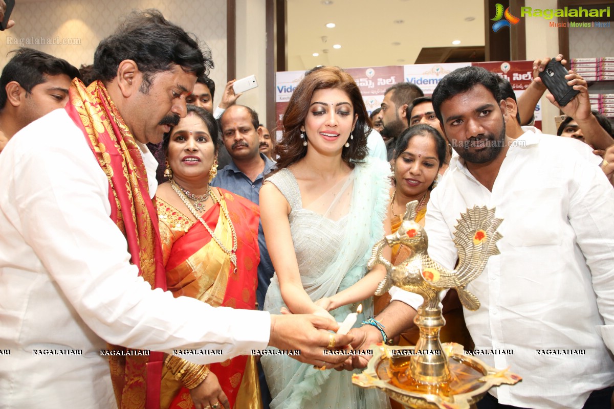 Heroine Pranitha Subhash & Naini Narshimha Reddy Launch Videms Silks @ Vanasthalipuram, Hyderabad