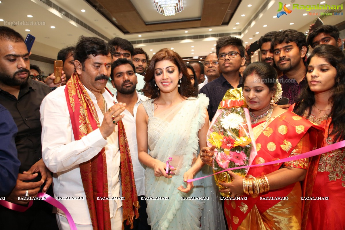 Heroine Pranitha Subhash & Naini Narshimha Reddy Launch Videms Silks @ Vanasthalipuram, Hyderabad