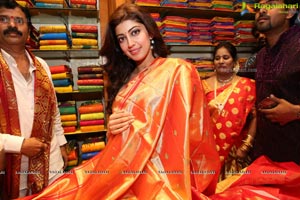 Pranitha, Naini Narshimha Reddy Inaugurates Videms Silks