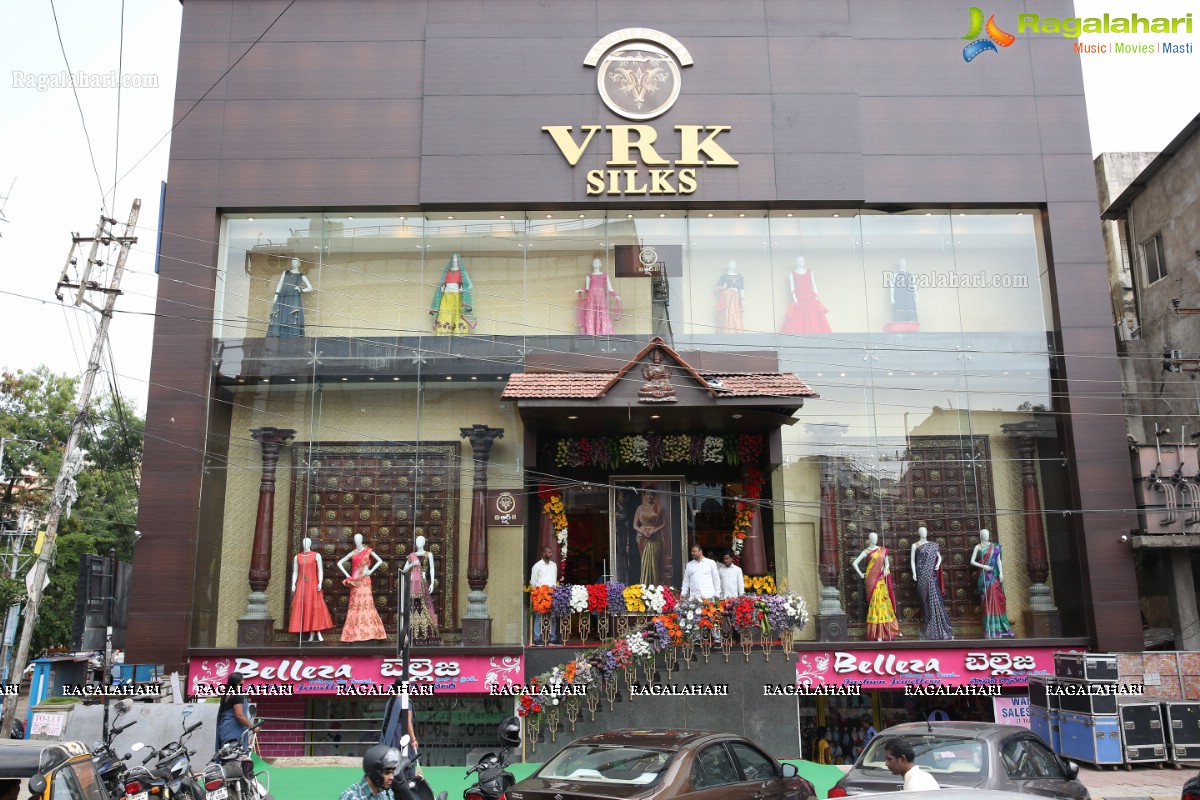 VRK Silks Launches New Extension & New Floor to The Outlet at Himayatnagar