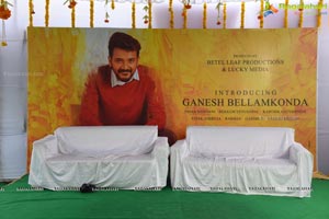 Bellamkonda Ganesh Debut Movie Launch