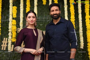 Gopichand-Tamannaah-Sampath Nandi Film Muhurat