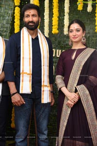 Gopichand-Tamannaah-Sampath Nandi Film Muhurat