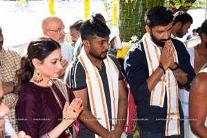 Gopichand-Tamannaah-Sampath Nandi Film Muhurat