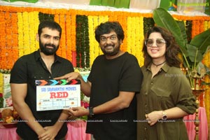 Ram Pothineni's Red Muhurat