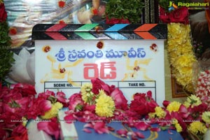 Ram Pothineni's Red Muhurat