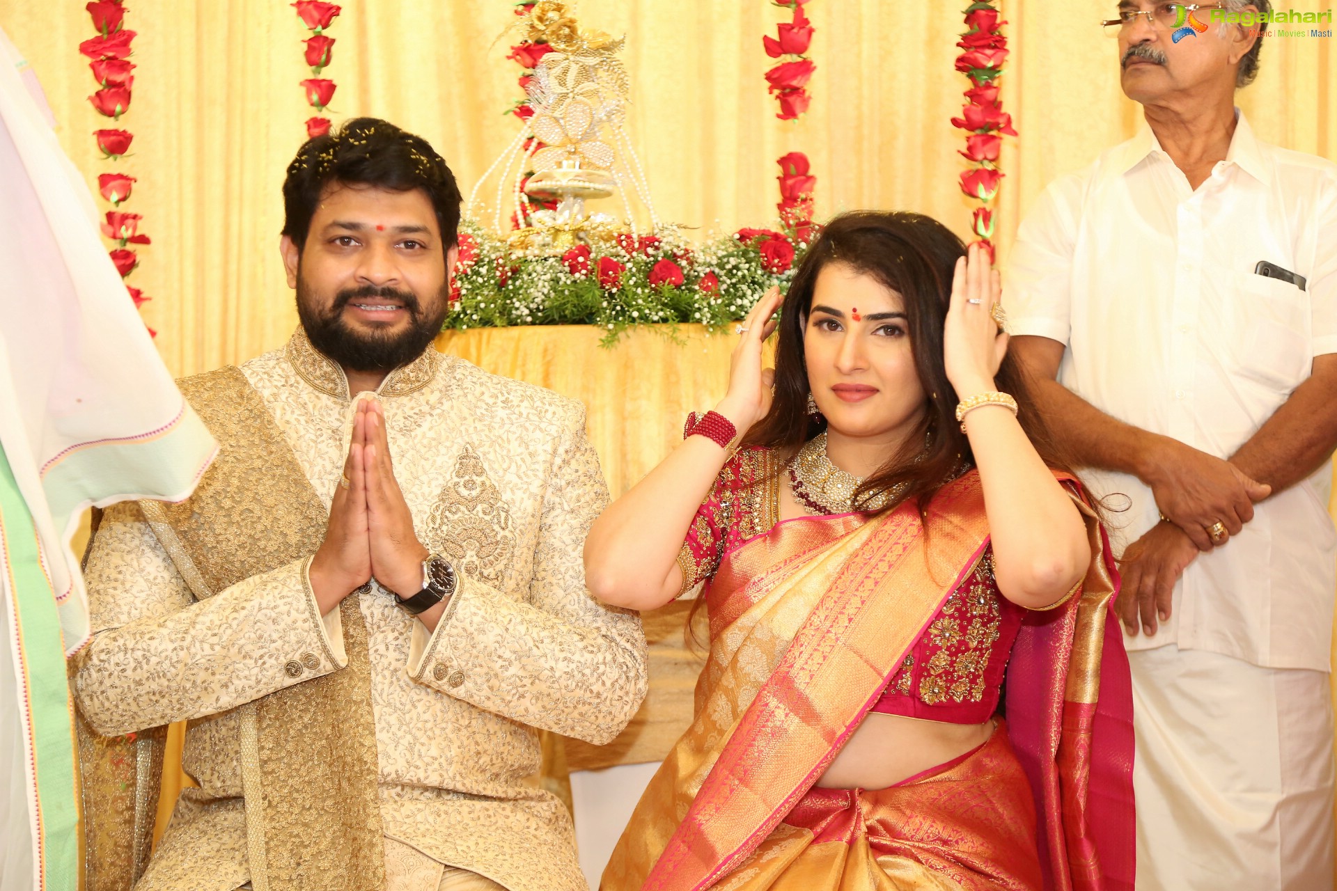 Archana Sastry & Jagadeesh's Engagement