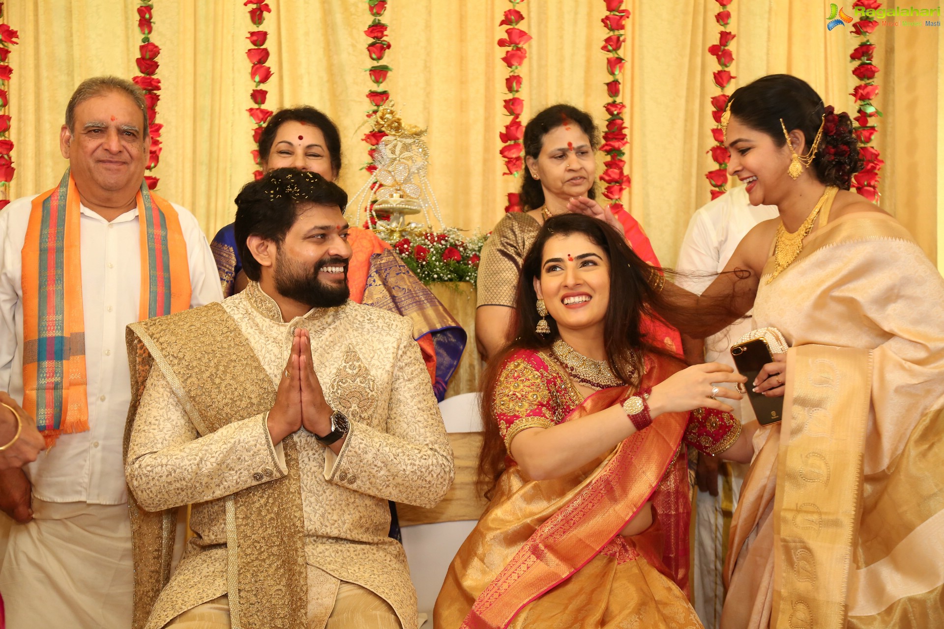 Archana Sastry & Jagadeesh's Engagement