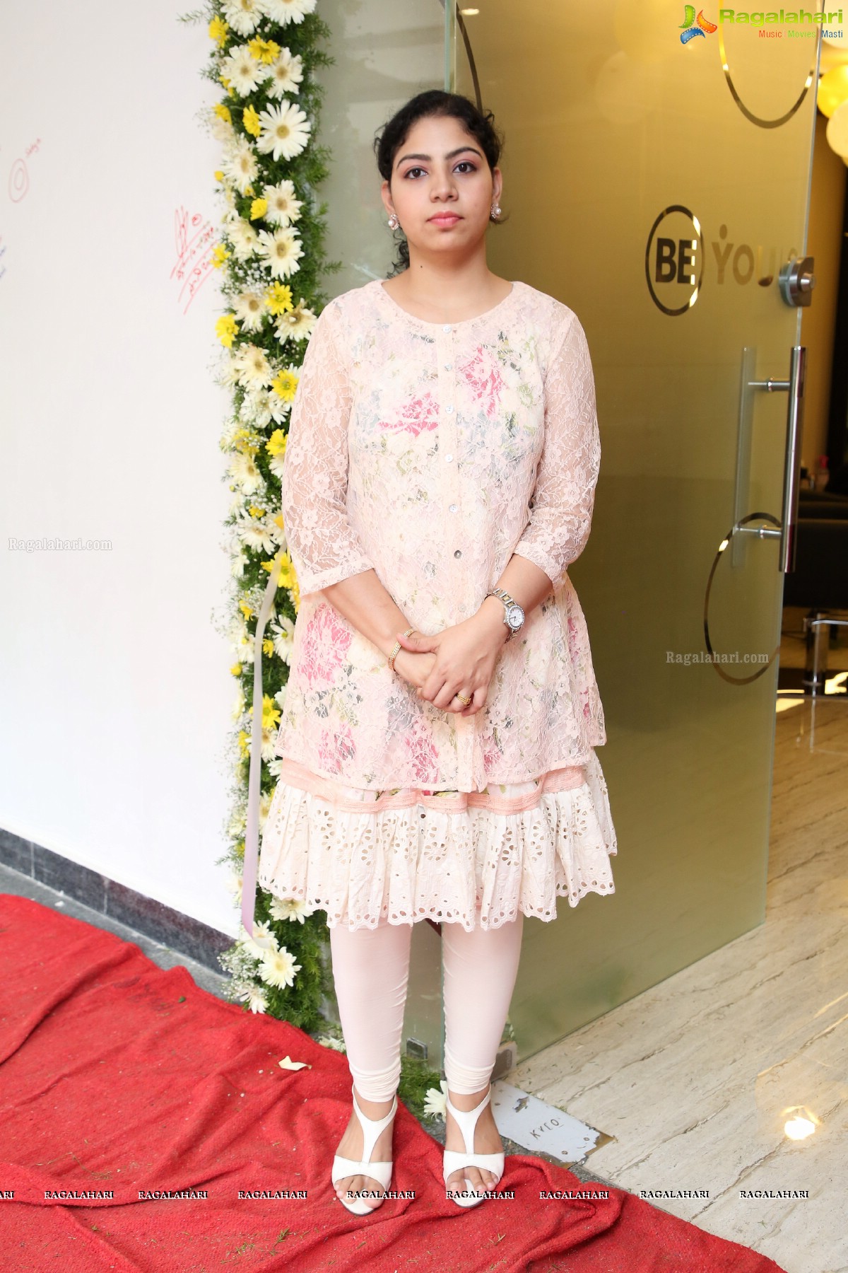 BeYou Salon Launch by Actress Himaja at Suchitra