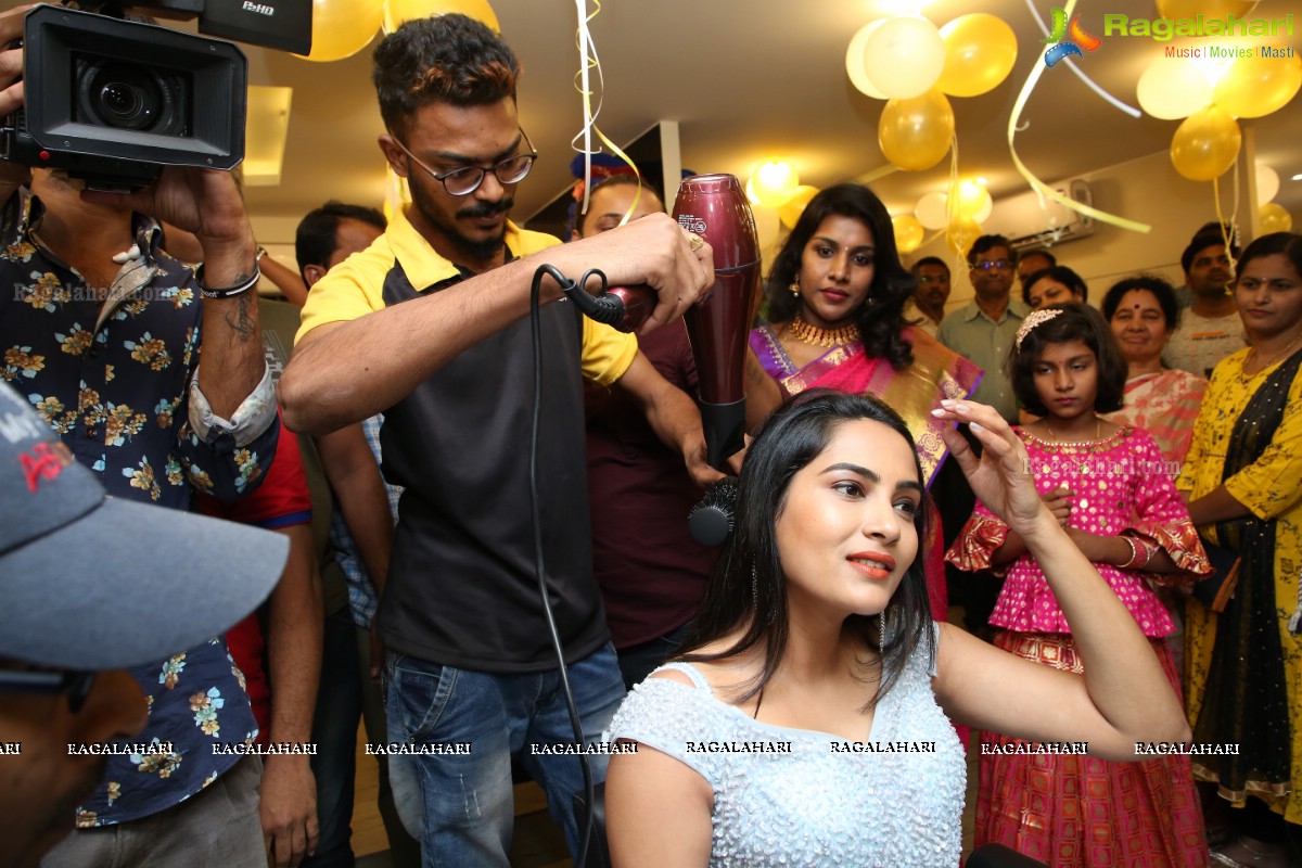 BeYou Salon Launch by Actress Himaja at Suchitra