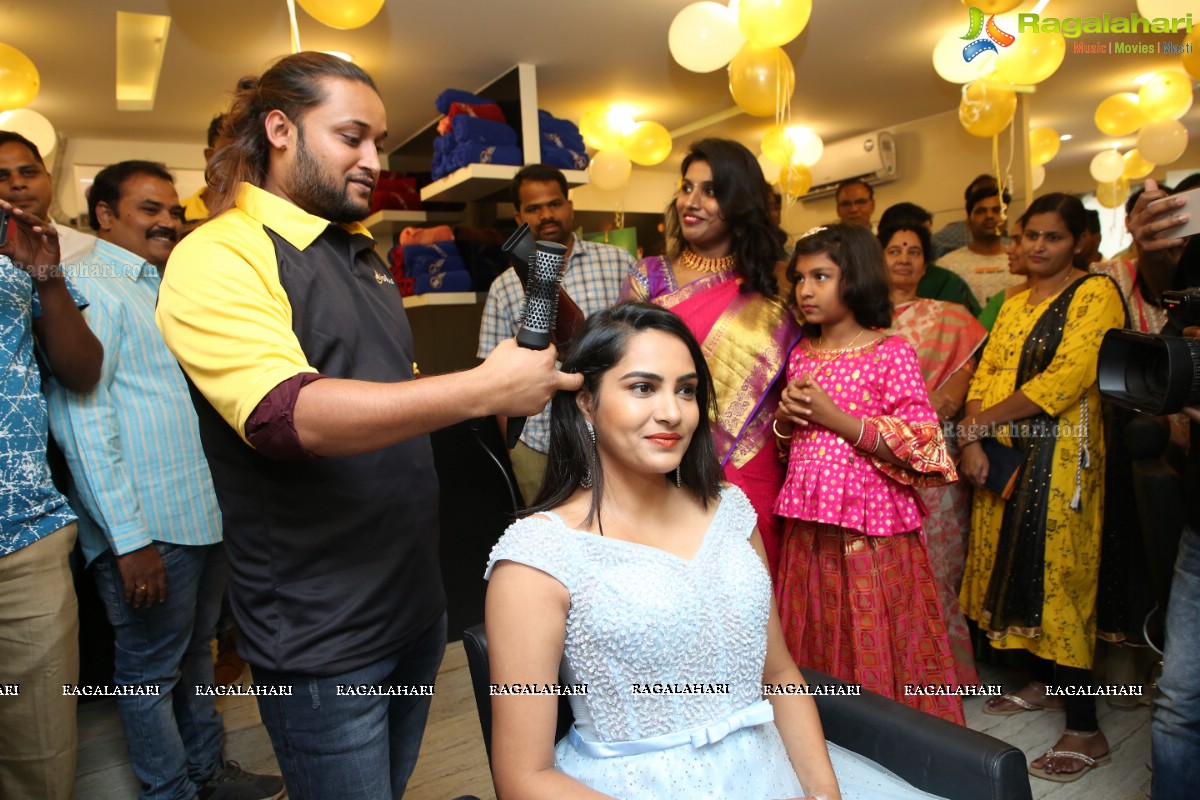 BeYou Salon Launch by Actress Himaja at Suchitra