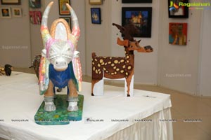 Paintings & Sculptures Art Show of Bindhu