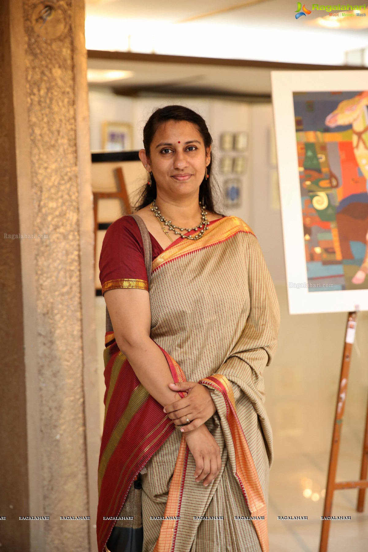 Paintings & Sculptures Art Show of Bindhu