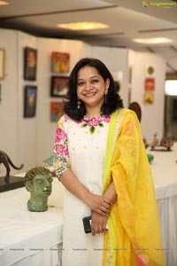 Paintings & Sculptures Art Show of Bindhu