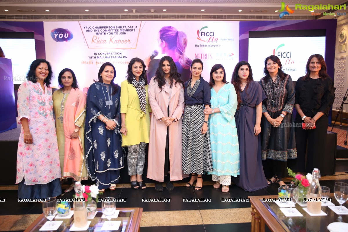 FICCI FLO Interactive Session With Ms. Rhea Kapoor at ITC Kakatiya, Hyderabad