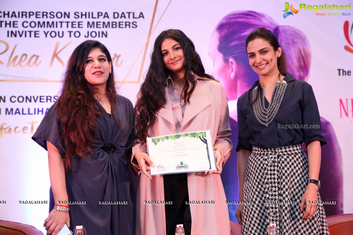 FICCI FLO Interactive Session With Ms. Rhea Kapoor at ITC Kakatiya, Hyderabad