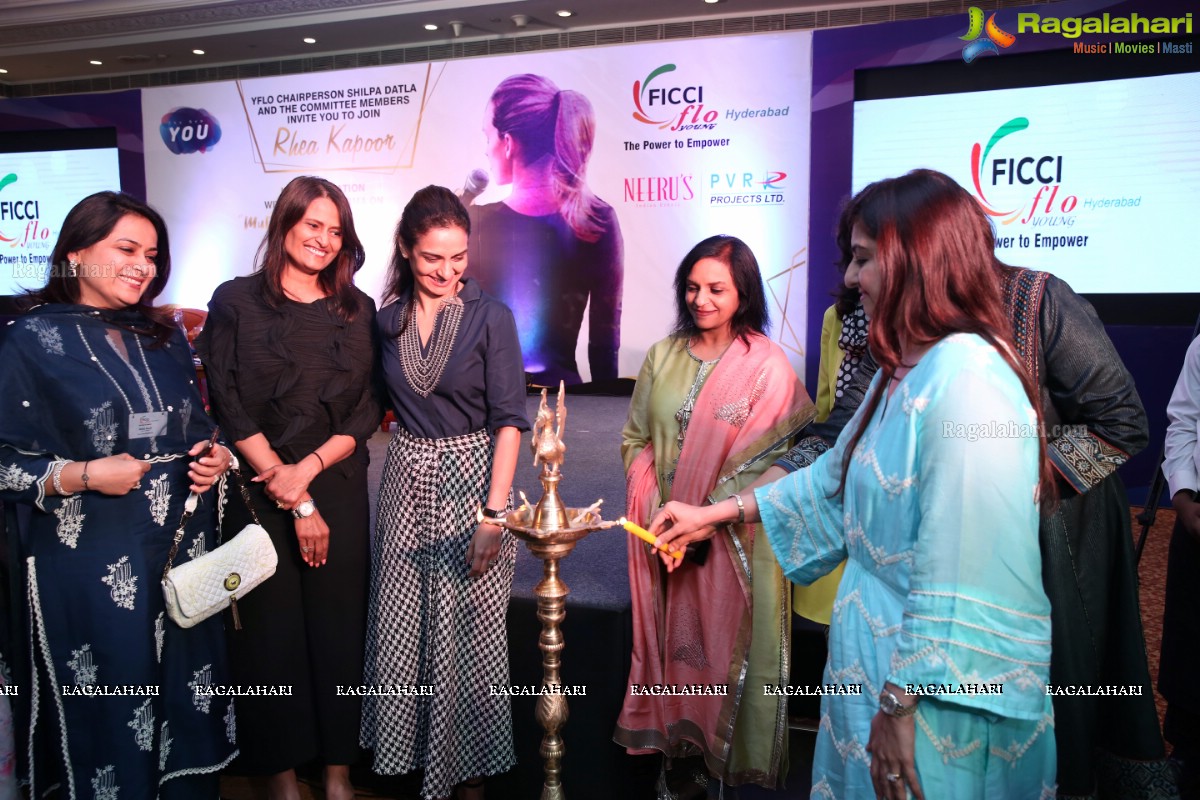 FICCI FLO Interactive Session With Ms. Rhea Kapoor at ITC Kakatiya, Hyderabad