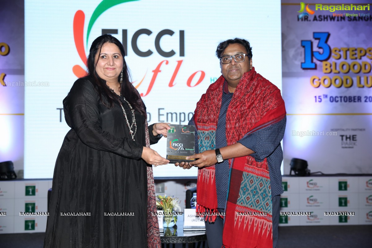 FICCI FLO Interactive Session with Ashwin Sanghi at The Park, Hyderabad