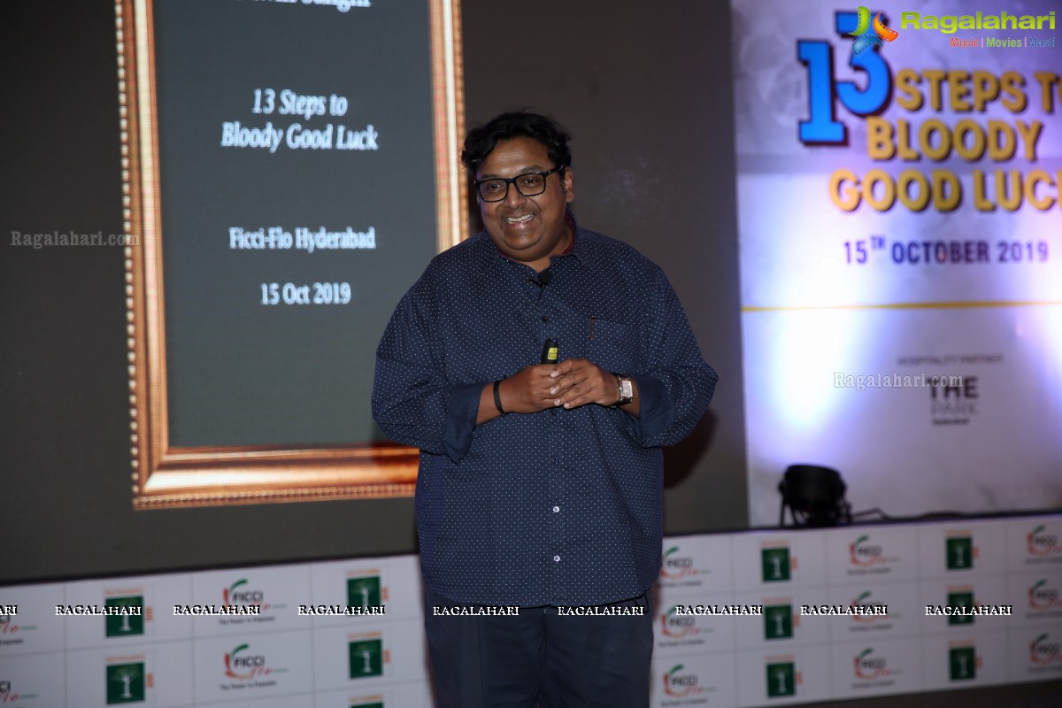 FICCI FLO Interactive Session with Ashwin Sanghi at The Park, Hyderabad