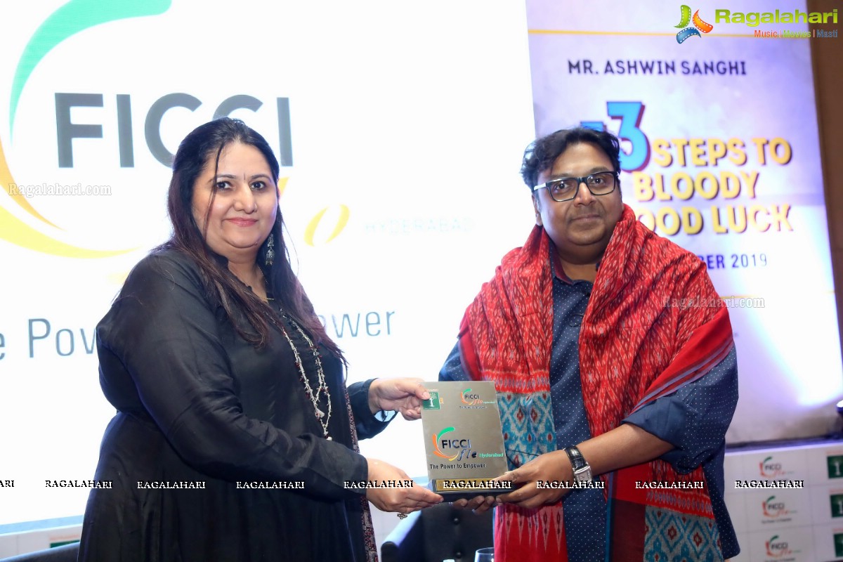 FICCI FLO Interactive Session with Ashwin Sanghi at The Park, Hyderabad