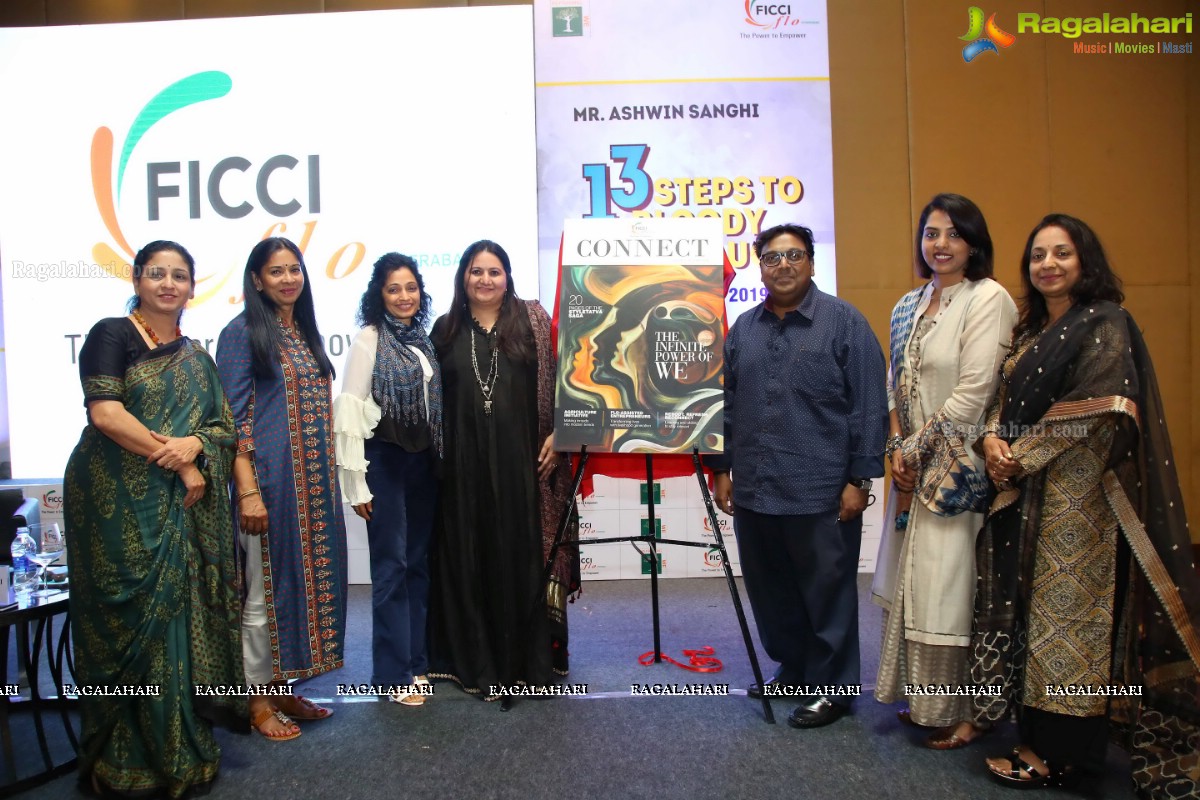 FICCI FLO Interactive Session with Ashwin Sanghi at The Park, Hyderabad