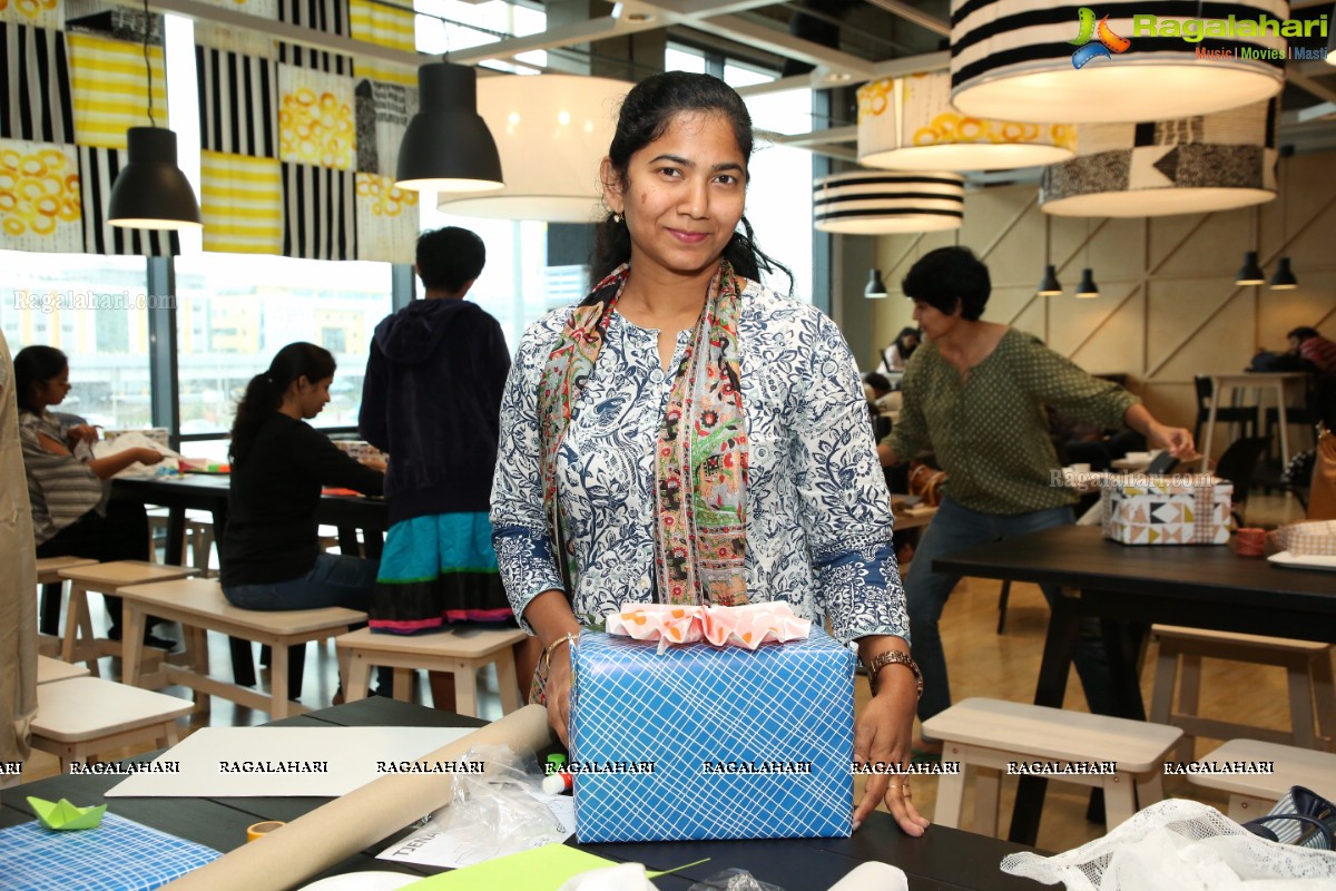 IKEA Gift Wrapping Workshop