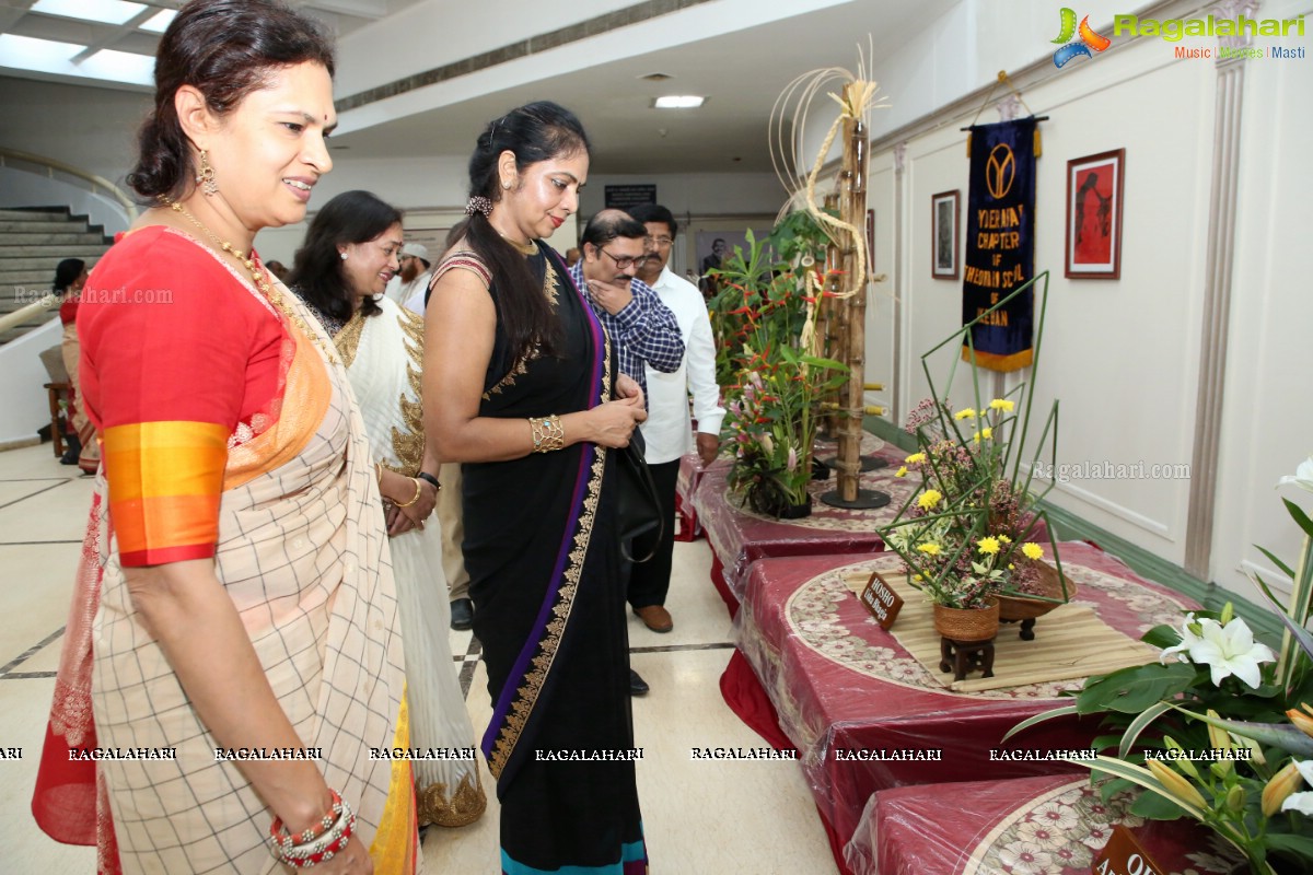 Hyderabad Chapter Ohara School of Ikebana & Salar Jung Museum Presents Ikebana Exhibition