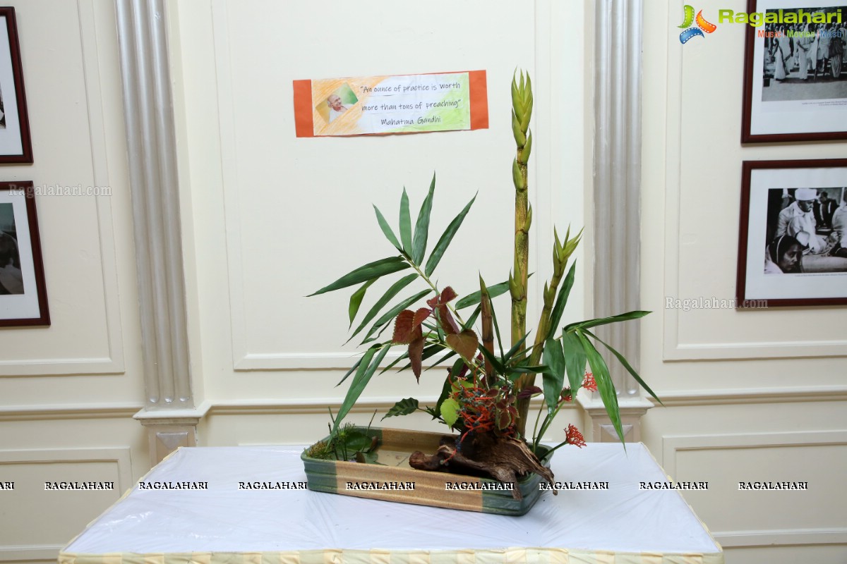 Hyderabad Chapter Ohara School of Ikebana & Salar Jung Museum Presents Ikebana Exhibition