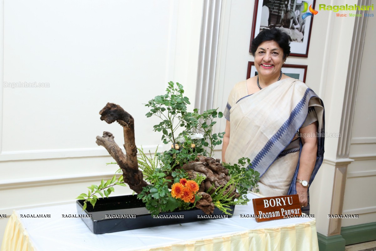 Hyderabad Chapter Ohara School of Ikebana & Salar Jung Museum Presents Ikebana Exhibition