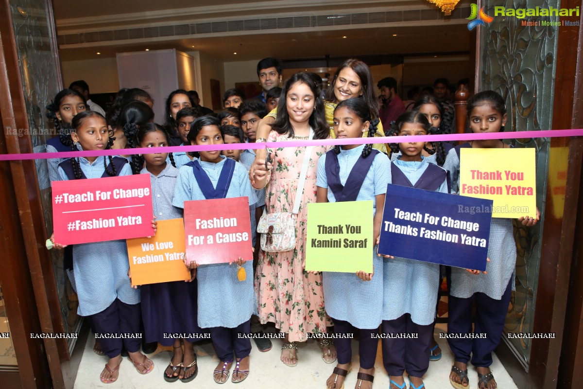 Kamini Saraf's Fashion Yatra held