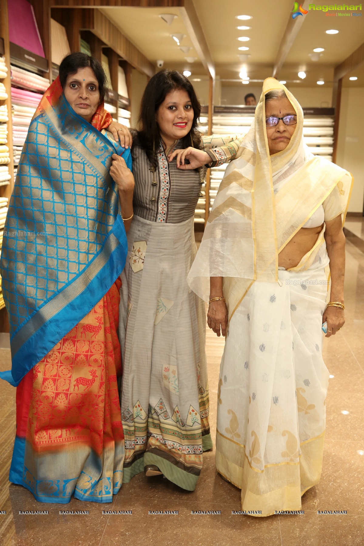 Linen Club Showroom Relaunch at Banjara Hills