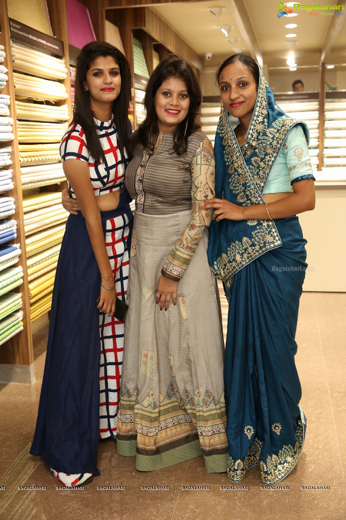 Linen Club Showroom Relaunch at Banjara Hills