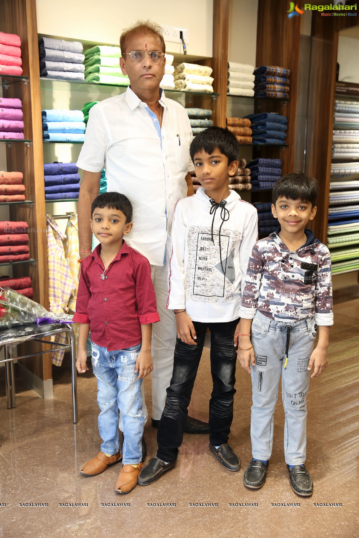 Linen Club Showroom Relaunch at Banjara Hills