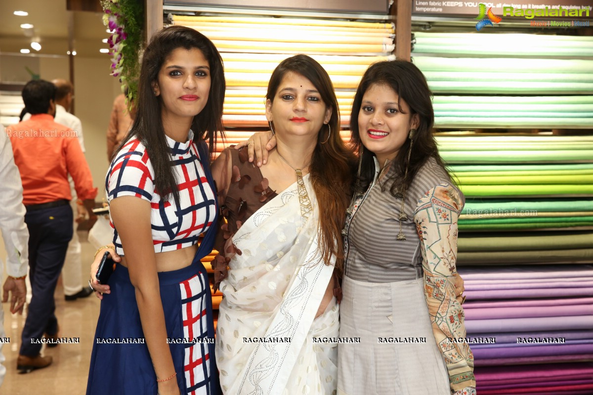 Linen Club Showroom Relaunch at Banjara Hills